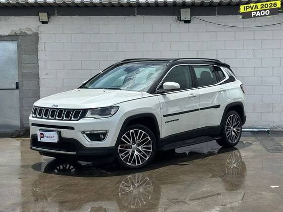 JEEP COMPASS 2.0 16V FLEX LIMITED AUTOMÁTICO JEEP COMPASS 2.0 16V FLEX LIMITED AUTOMÁTICO